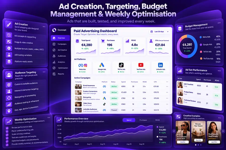 Ad campaign management