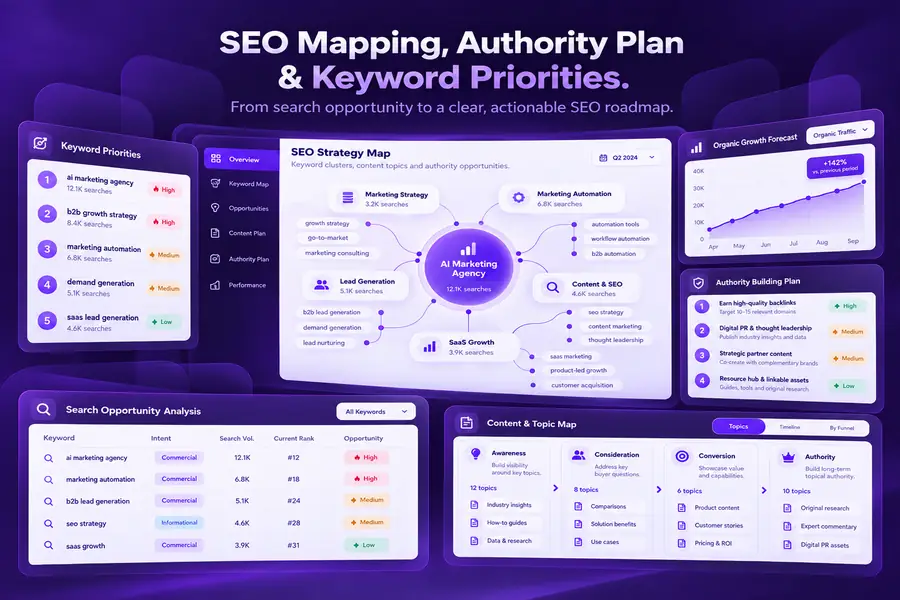SEO mapping overview
